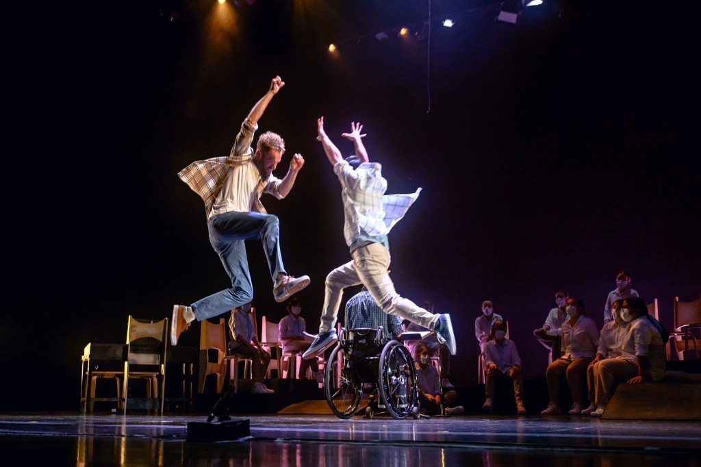 Jeff Ho - Mid-air leap scene